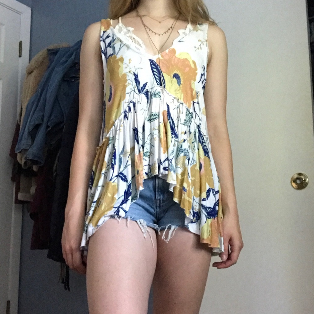 UO Floral Tank